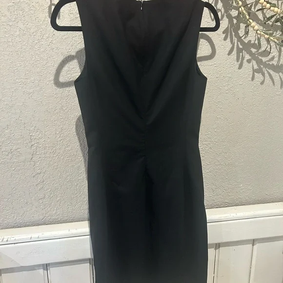 Theory Elegant Black Sleeveless Dress
